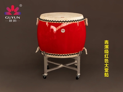 (zhs-d60)表演级红色大鼓